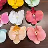 Flor de Phalaenopsis de Simulación Venta al por Mayor Decoración de Boda DIY Decoración Acompañante para Ceremonia Adornos para Mesa de Postres Flores para Sesión de Fotos