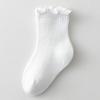 Calcetines de media pantorrilla para niñas, Otoño e Invierno, Delgados, con Borde de Hongo, Primavera y Otoño, Calcetines para Bebé Recién Nacido que No Aprietan las Piernas