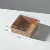 Caja Sándwich nieve Mei Niang hilo de carne seca concha pequeña papel transparente caja de plástico pastelería occidental pastel pan caja para hornear mayoreo