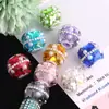 Nuevo Estilo Lazos con Perlas de Circonita con Agujeros Rectos para Cadenas de Teléfono, Llaveros, Cadenas de Bolsos y Accesorios de Joyería DIY