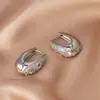 Pendientes de Aro Grandes, Varios Estilos Recomendados, Sensación de Lujo Ligero de Gama Alta, Nuevos Pendientes de Cobre para Mujer, Joyería Vintage, Transfronterizos Europeos y Americanos