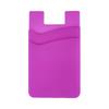 Funda de silicona para tarjetas, pegatina para teléfono móvil, funda para tarjeta bancaria, una sola capa, doble capa, pegatina trasera para teléfono móvil, impresión de logotipo, pegatina para teléfono móvil