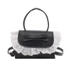 Bolso de Hombro Lindo, Mini Bolso Elegante para Mujer 2025 Nueva Moda Bolso Cuadrado Lazo Bolso Cruzado para Niña