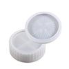 Caja de Almacenamiento Redonda Apilada de Yeso DIY Yu Meiren Simple Almacenamiento Multicapa Lata Molde de Silicona