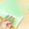 Pasta de índice A4 com 11 furos transfronteiriça, páginas internas de reposição transparentes padrão EUA, organizador de saco de folhas soltas para material de escritório de estudante