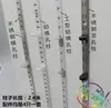 Accesorios de Soportes para Estantes de Vidrio de Gabinete Agujero Cruzado de Aluminio Pilar A Barra A de Acero Inoxidable Mueble Armario Zapatero Estante de Exhibición