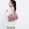 Bolso de mujer de moda transfronterizo, bolso simple estilo japonés tipo albóndiga, bolso de hombro versátil de color sólido para mujer, bolso cruzado nuevo de gran capacidad, moderno