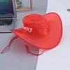 Suministro Directo de Fábrica Sombrero Plegable de Nylon Sombrero Vaquero Occidental Sombrero de Pescador Viajes al Aire Libre Poliéster Publicitario Ligero Plegable