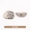 Ropa de Lana Cosida a Mano con Metal Curvo Irregular, Trajes, Abrigos, Cortavientos, Botones, Botones de Alta Gama