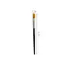 Pincel de pintura a óleo digital infantil com haste de plástico pincel liner de náilon pincel de cabeça chata pincel para pintura em gesso cerâmica pincel para tinta acrílica