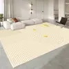 Alfombrilla de sofá de color crema antideslizante de alta gama de lujo para mirador de sala de estar, alfombra lavable para mesita de noche/mesa de café de dormitorio