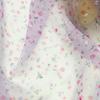 Suministro puntual Tela de vestido floral Tela de jacquard floral tela de gasa Poliéster gasa tela impresa