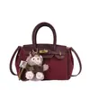 Bolsa Transversal Outono 2026, Fashion, Simples, Estilo Doce, Bolsa Kelly, Bolsa de Mão Feminina, Estilo Coreano Bolsa de Ombro Único para Trabalho Feminino