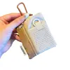 Súper útil monedero mini cordón para teléfono tarjetero multifuncional colgante llave audífono bolsa cuadrada pequeña portátil