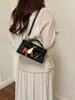 Bolso de Mano de Moda Transfronterizo Bolso Baguette para Mujer, Textura Elegante de Alta Gama, Bolso de Hombro Cruzado Versátil Retro Casual de Moda