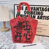 Festival do Barco-Dragão de 2026 Bolsa de Tricô Saudável com Padrão de Barco-Dragão e Panda, Bolsa de Mão para Compra em Lote Corporativo, Bolsa de Presente de Retorno para Zongzi