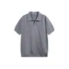 Polo de Punto Minimalista de Alta Gama Estilo Old Money para Hombre y Mujer, Verano Cuello Camisero Manga Corta Polo15
