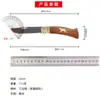 Navaja de Acero Plegable Tres en Uno Transfronteriza, Cuchillo Multiusos, Cuchillo para Frutas, Cuchillo para Carne, Cuchillo Afilado para Cortar Res y Cordero, Cuchillo Pelador de Frutas