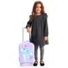 Nueva Maleta de Ruedas Smiggle Australiana para Niños Estudiante de Primaria Dibujos Animados Linda Ligera Mochila de Gran Capacidad