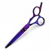 Tijeras de Peluquería, Tijeras de Corte de Cabello Coloridas para el Hogar, Tijeras de Peluquería, Tijeras Dentadas para Adelgazar el Cabello, Tijeras de Peluquería para Cabello Roto