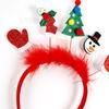 2026 Novas Tiara de Natal para Crianças e Adultos, Suprimentos para Decoração de Festa, Tiaras de Galhos de Rena, Decorações de Natal