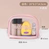 Saco cosmético de grande capacidade de alta qualidade hand-held maquiagem saco de lavagem tagi três peças pequeno saco de armazenamento portátil para mulheres