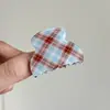 Pinza de Garra Estilo Coreano Estilo Academia para Mujer Color Azul Fresco y Marrón Pinza de Tiburón Artefacto para Recogido Alto Trasero Accesorio de Cabello Versátil