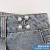 Fivela de Cinto Invisível, Não Requer Furos, Artefato para Apertar a Cintura, Fivela de Ajuste Elástico para Jeans, Fivela Conveniente de Grande a Pequeno