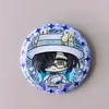 Broche de Lata para Menina Periférica da Quinta Personalidade Refletivo Duplo Flash 58mm