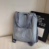 Comércio Exterior Transfronteiriço Mochila Fashion com Cordão Mochila Esportiva Feminina para Exterior Venda por Atacado Universal Leve Casual Mochila Escolar
