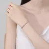 Exquisita y de Alta Gama Pulsera de Hueso para Mujer, Diseño de Nicho Estilo Ins Personalizado, Joyería de Mano Versátil Incrustada con Circonita al por Mayor