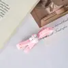 Mini Presilha de Cabelo Cruzada para Gato Estilo Doce Simples Japonês Girly Presilha para Fios Soltos Presilha Bico de Pato Acessórios de Cabelo Venda por Atacado