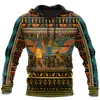 Moda Primavera e Outono Quente Transfronteiriça Suéter 3D Masculino Guerreiro Viking Estampado Moda de Rua Moletom Clássico