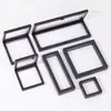 Cajón Estilo Templo para Empaque de Joyería Caja Flotante Pe para Pulseras, Cadenas, Anillos, Imanes de Refrigerador y Caja de Almacenamiento para Exhibición de Arte de Uñas