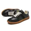 Zapatos Dexun Transfronterizos: Zapatos Retro Cortez de Piel para Hombre, Piel Genuina, Diseño Único, Zapatos Casuales para Patineta, Versátiles, Transpirables, Caña Baja, Modernos
