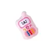 Chaveiro de pelúcia fofo de celular vintage, pingente de cachorro de linha, decoração para bolsa de estudante, acessório de presente, broche