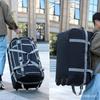Bolsa de Viaje Plegable Extra Grande con Ruedas, Bolsa de Seguimiento, Impermeable, para Exteriores, Equipo, Mochila Sobredimensionada, Trabajo, Ropa de Cama, Bolsa de Equipaje