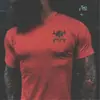 Camiseta de Verano Transfronteriza 2024 Serie Hip-Hop Europea y Americana Estampado Digital 3D Camiseta Deportiva de Calle para Hombre de Manga Corta