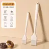 Pincel de Silicone para Óleo Cozinha Grau Alimentício Pequeno Churrasco Raspador Conjunto Pincel de Óleo Ferramenta Resistente a Altas Temperaturas Conjunto Creme