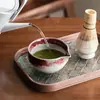 Conjunto de Tigelas de Matcha Estilo Retrô Tigela de Chá Estilo Japonês com Bico Copo de Matcha Ferramenta de Matcha Feita à Mão Batedor de Matcha Misturador