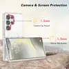A capa de celular S25Ultra com glitter MagSafe é adequada para a nova marca de moda Terminator, capa magnética transparente com glitter fino