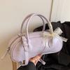 2025 Novo Estilo Bolsa Travesseiro Portátil Fashion para Mulheres Primavera e Verão Floresta Fofa Simples Casual Bolsa de Ombro Design de Nicho Bolsa Feminina