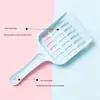 Pala para Arena de Gato Color Caramelo, Pala de Malla de Plástico PP con Agujero para Colgar, 20 cm Tamizador Duradero para Gatos, 3 Colores Disponibles
