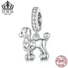 Efu Le serie original de animales lindos colgante accesorios diy combinación de joyería de plata de ley s925 venta al por mayor con cuentas