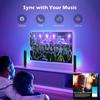Luz de ambiente de escritorio con grafiti inteligente, WIFI, RGB, juego mágico, computadora, Bluetooth, deportes electrónicos, LED, luz de captación de música