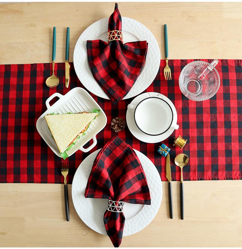 格子系列桌布x桌旗_10