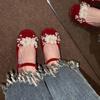 Zapatos de tacón grueso de boca poco profunda estilo Chanel, a la moda y elegantes, para mujer, Nuevos de Primavera y Otoño 2026, Tacones Altos Mary Jane Frances Retro