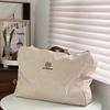 Ins estilo coreano grande capacidade jardim de infância bolsa de armazenamento doméstica bolsa para edredom de estudante bolsa de edredom bolsa organizadora de roupas sazonais