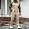 Conjunto de Moletom e Calça Xiyin Amazon 3D Fashionável Simples Solto Texturizado Outono 2026 Transfronteiriço Tamanho Europeu