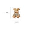 Hebilla para Zapatos Cros Crocs de Venta Caliente Transfronteriza Lindos Accesorios de Oso DIY Desmontable Botón de Flor de Una Pieza Hebilla Decorativa